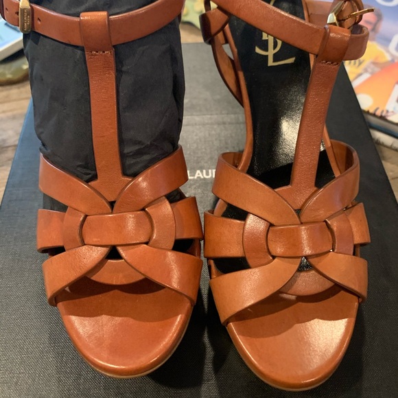 Yves Saint Laurent Shoes - YSL Tribute Sandal. BRAND NEW.